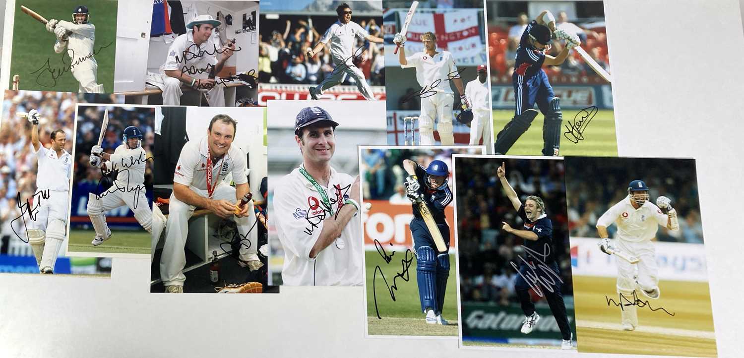 SPORTING MEMORABILIA - CRICKET STARS - SIGNED PHOTOGRAPHS. - Image 4 of 11