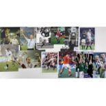 SPORTING MEMORABILIA - RUGBY STARS - SIGNED PHOTOS.