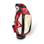 GOLF MEMORABILIA - MULTI SIGNED CALLAWAY BIG BERTHA GOLF BAG.