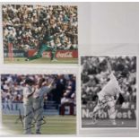 CIRCKET STARS - SIGNED PHOTOS INC SHANE WARNE.