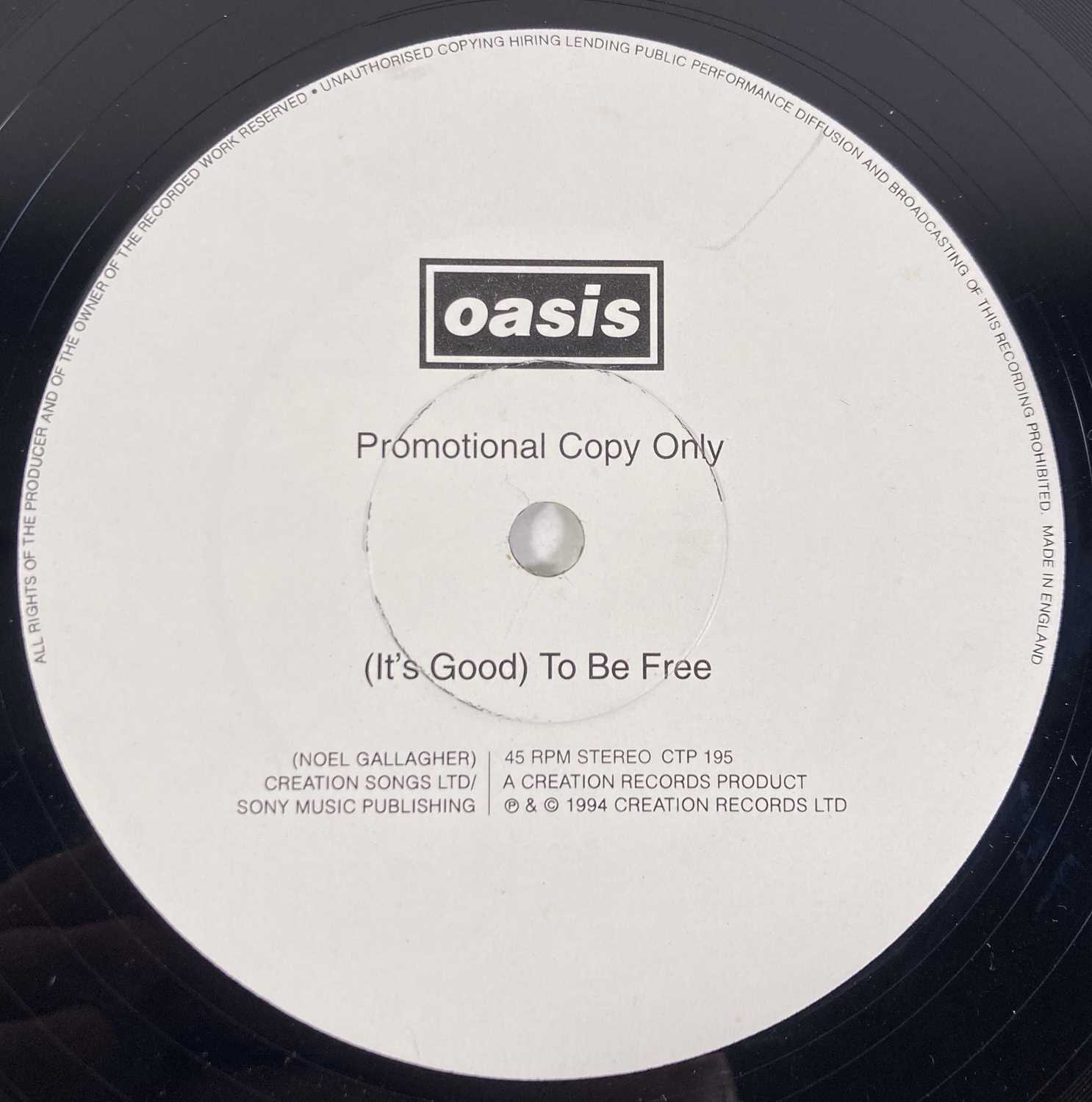 OASIS - IT'S GOOD TO BE FREE/ ROUND OUR WAY 12" PROMOS PACK - Image 4 of 4