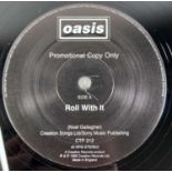 OASIS - ROLL WITH IT 12" (UK PROMO - CTP 212)