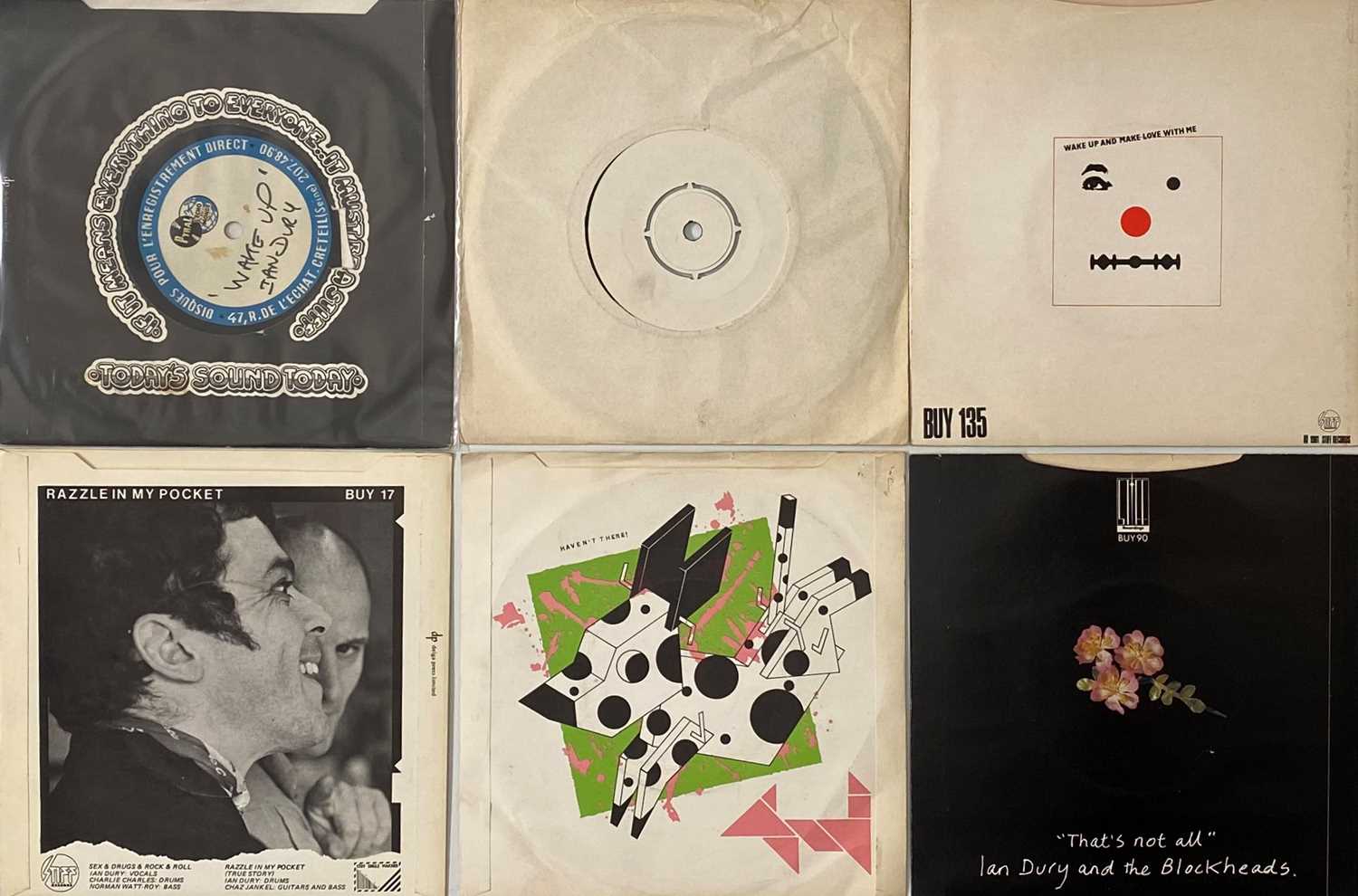 IAN DURY & THE BLOCKHEADS - 7" COLLECTION (INCLUDING ACETATE AND TEST PRESSING) - Image 2 of 2