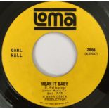 CARL HALL - MEAN IT BABY/ YOU DON'T KNOW NOTHING ABOUT LOVE 7" (US NORTHERN - LOMA 2086)
