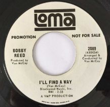 BOBBY REED - I'LL FIND A WAY/ I WANNA LOVE YOU SO BAD 7" (US PROMO - LOMA 2089)