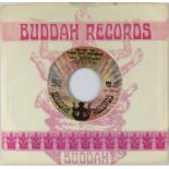 LOU COURTNEY - TRYIN' TO FIND MY WOMAN/ LET ME TURN YOU ON 7" (US PROMO - BUDDAH RECORDS BDA 121)