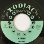 THE CREATIONS - A DREAM/ FOOTSTEPS 7" (US SOUL - ZODIAC RECORDS Z-1005)