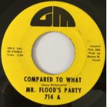 MR FLOOD'S PARTY - COMPARED TO WHAT/ UNBREAKABLE TOY 7" (US SOUL - GM RECORDS 714)