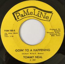 TOMMY NEAL - GOIN' TO A HAPPENING/ TEE TA 7" (US SOUL - PAMELINE PAM-100)