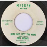 CODY MICHAELS - SEVEN DAYS FIFTY TWO WEEKS/ OPEN THE DOOR RICHARD 7" (US SOUL - MERBEN RECORDS MR-50