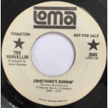 THE MARVELLOS - SOMETHING'S BURNIN'/ WE GO TOGETHER 7" (US PROMO - LOMA 2045)