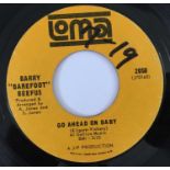 BARRY "BAREFOOT" BEEFUS - GO AHEAD ON BABY/ "BAREFOOT" BEEFUS 7" (US LOMA 2058)