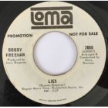 BOBBY FREEMAN - LIES/ I GOT A GOOD THING 7" (US PROMO - LOMA 2080)