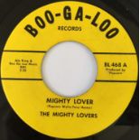 THE MIGHTY LOVERS - MIGHTY LOVER/ SOUL BLUES 7" (US SOUL - BOO-GA-LOO RECORDS BL 468)