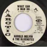 HAROLD MELVIN & THE BLUENOTES - WHAT CAN A MAN DO/ GO AWAY 7" (US PROMO - ARCTIC 135)