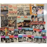 1960S MAGAZINES INC DISC WITH BEATLES COVER / BIG BEAT.