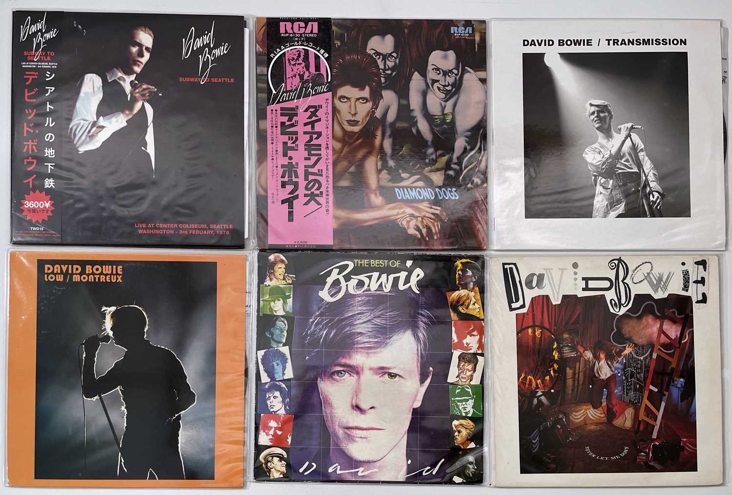 DAVID BOWIE - LP / 12" COLLECTION