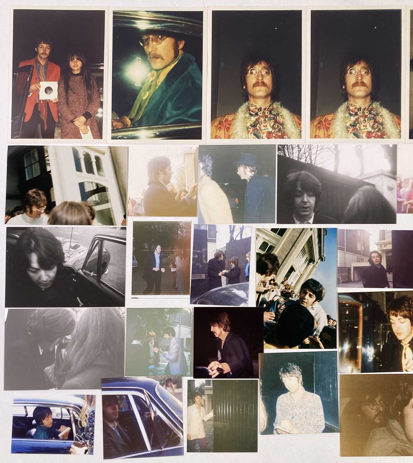 THE BEATLES - PHOTO PRINTS OF IMAGES BY LIZZIE BRAVO / COLLECTION OF CANDID SHOTS. - Image 2 of 4