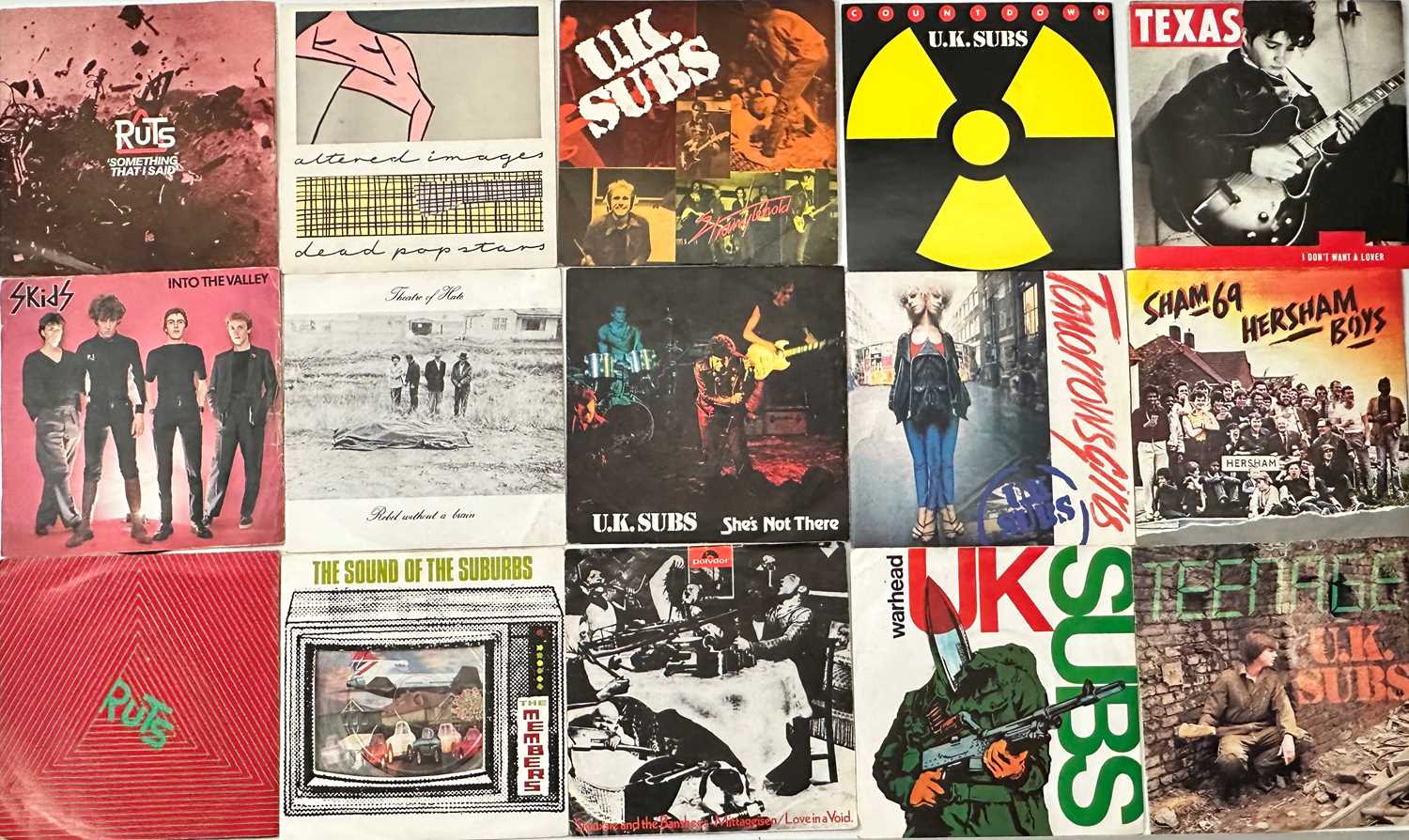 CLASSIC PUNK / WAVE - 7" COLLECTION - Image 3 of 3