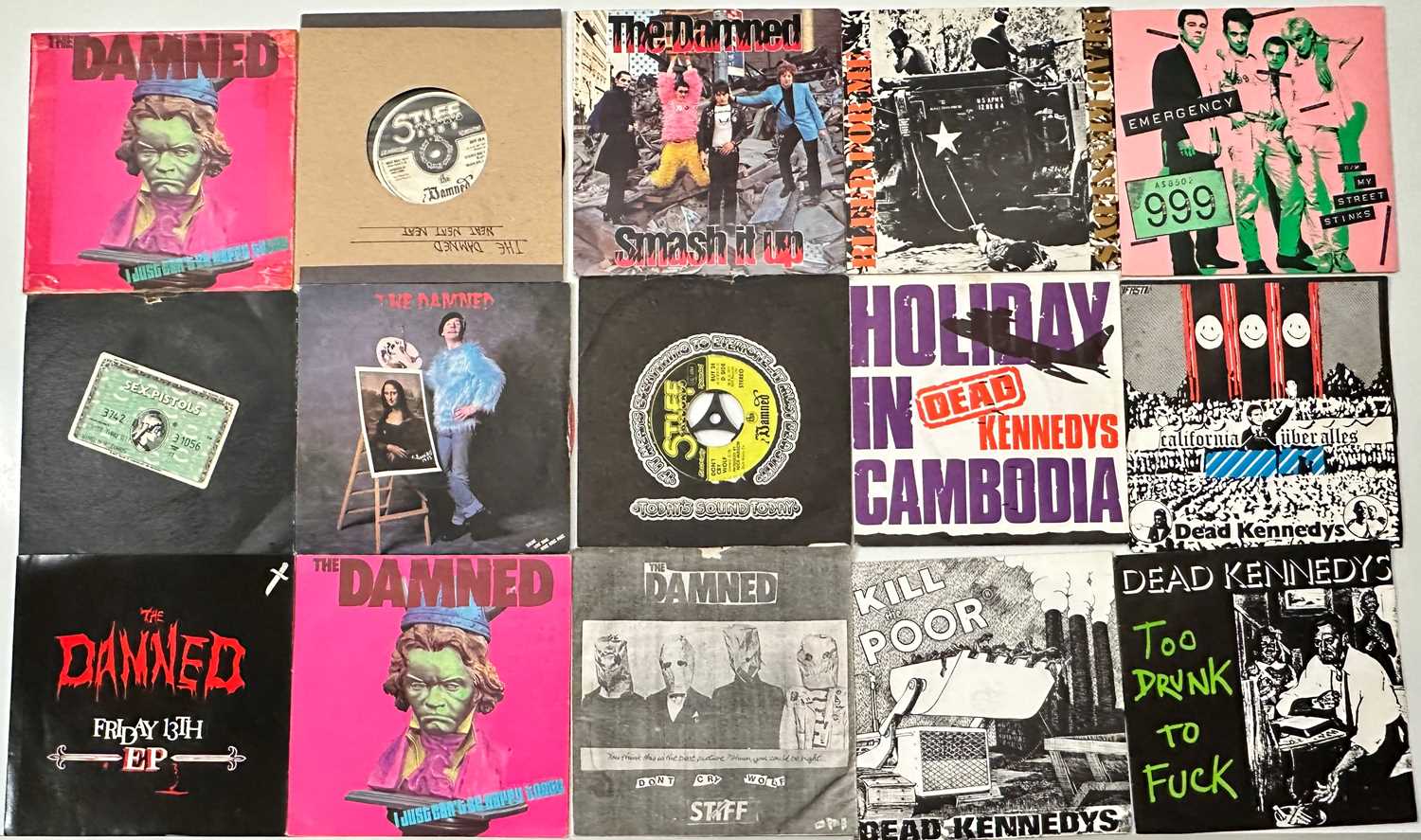 CLASSIC PUNK / WAVE - 7" COLLECTION - Image 2 of 3