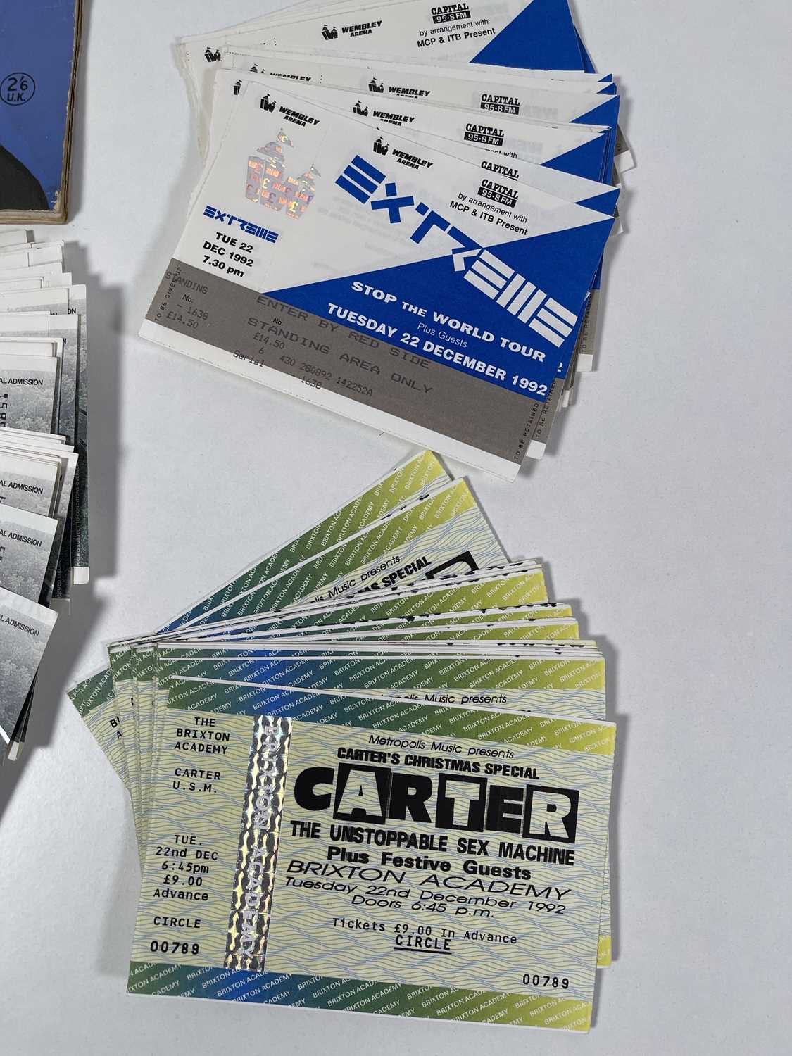 1990S TICKET COLLECTION INC MULTIPLE UNUSED EXAMPLES - SPRINGSTEEN / DIRE STRAITS. - Image 3 of 4
