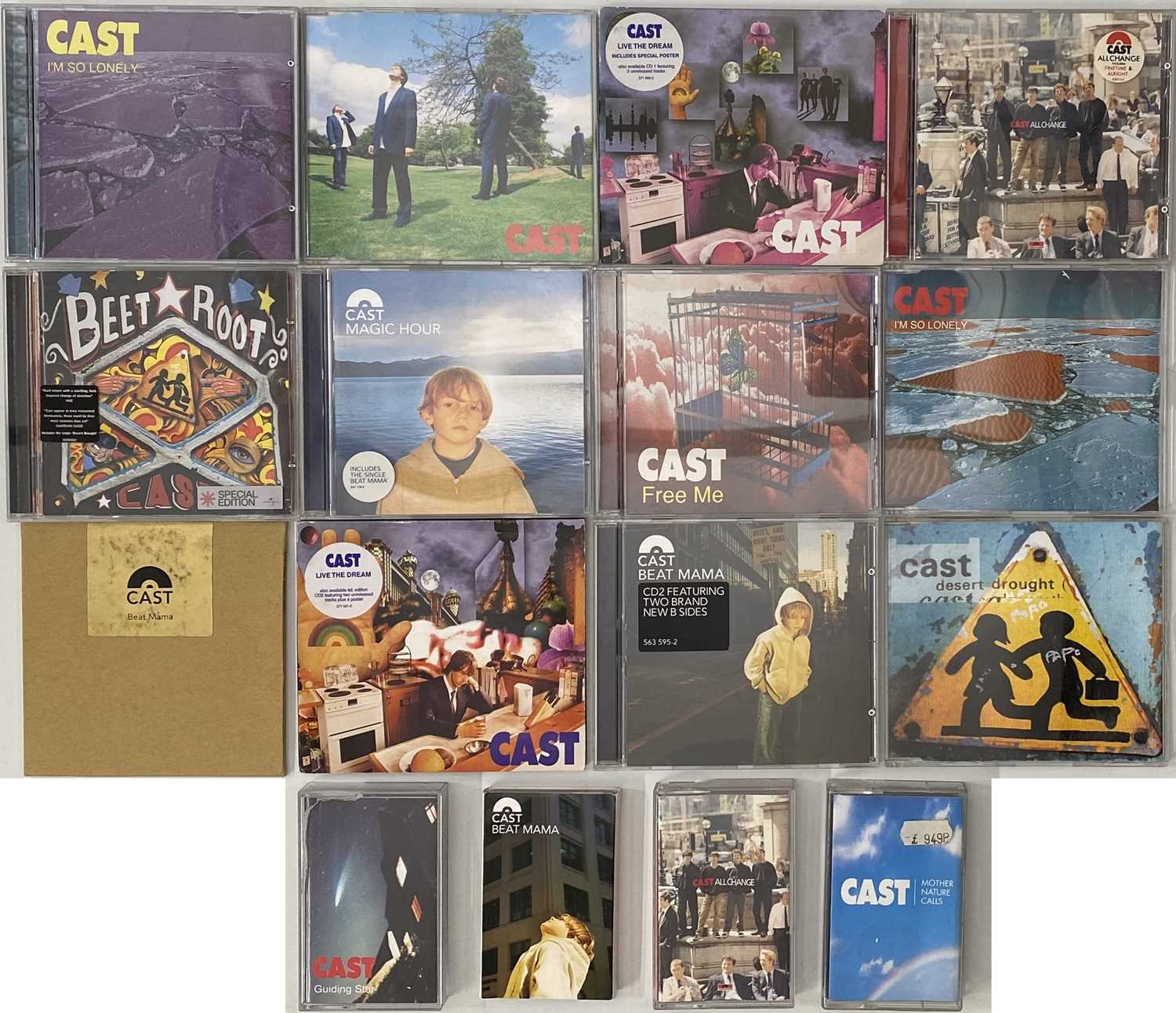 INDIE - NORTH WEST ENGLAND (CAST/THE FARM/INSPIRAL CARPETS) - 12"/LPs/7"/CDs/CASSETTES - Image 7 of 7