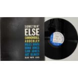 CANNONBALL ADDERLEY - SOMETHIN' ELSE LP (US RVG - BLUENOTE - BLP 1595)