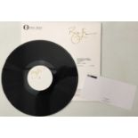 BRIAN ENO - FOREVER VOICELESS (INSTRUMENTAL - 2023 WHITE LABEL TEST PRESSING - 602448824912) SIGNED