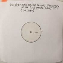 THE WHO - MUSIC FOR THE CLOSING CEREMONY OF THE 2012 OLYMPIC GAMES 12" (WHITE LABEL -2012 - 3716687)