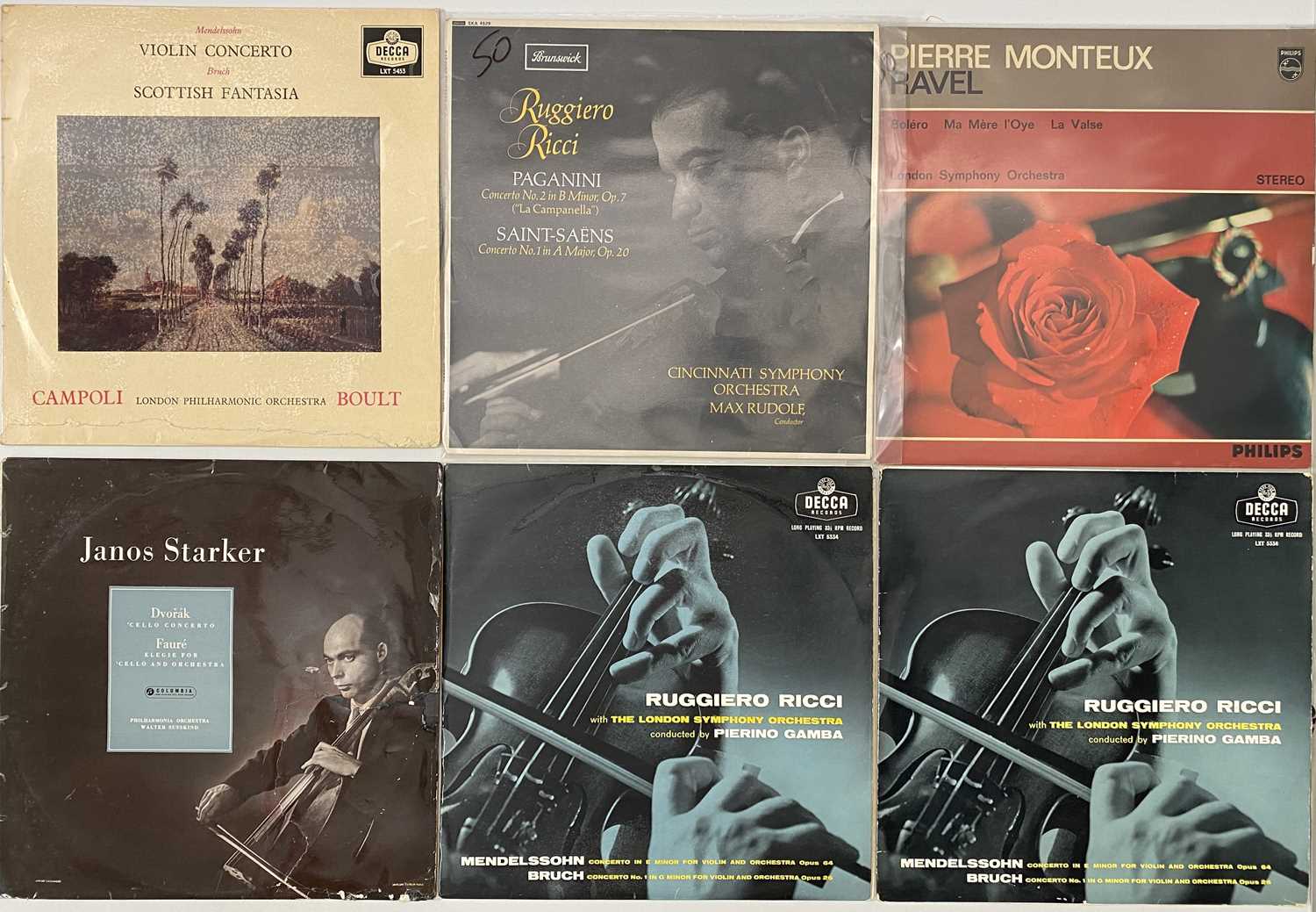 CLASSICAL - MIXED LABEL - LP COLLECTION