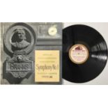 RUDOLF KEMPE - BRAHMS: SYMPHONY No.1 LP (UK STEREO - HMV - ASD 350)