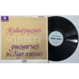 JUILLIARD - SCHUBERT STRING QUARTET NO. 15 IN G - (OG COLUMBIA STEREO SAX 2535)