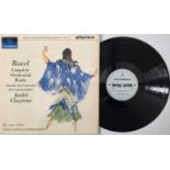 ANDRE CLUYTENS - RAVEL COMPLETE ORCHESTRAL WORKS LP (ORIGINAL UK STEREO RECORDING - COLUMBIA SAX 247