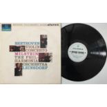 NATHAN MILSTEIN - BEETHOVEN VIOLIN CONCERTO LP (ORIGINAL UK STEREO PRESSING - COLUMBIA SAX 2508)