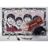 THE BEATLES - ORIGINAL WIG / 1960S COLLECTABLES ETC.