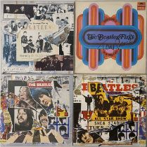 THE BEATLES - ANTHOLOGY LP SET + SIGNED TONY SHERIDAN LP