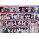 BEATLES MONTHLY MAGAZINES - 1-50.