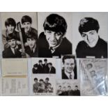 THE BEATLES - ORIGINAL AND EARLY PROMOTIONAL POSTCARDS/CARDS.