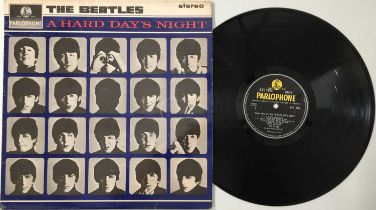 THE BEATLES - A HARD DAY'S NIGHT LP (UK STEREO - PARLOPHONE - PCS 3058)