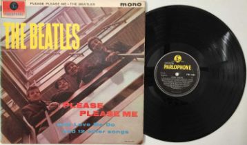 THE BEATLES - PLEASE PLEASE ME LP (UK DECCA CONTRACT PRESS - PARLOPHONE - PMC 1202)