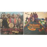 THE BEATLES - YELLOW SUBMARINE/ SGT PEPPER LP PACK