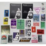 CONCERT EPHEMERA - STAGE PASSES INC NEW ORDER/MORRISSEY.