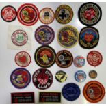 NORTHERN SOUL INTEREST - WIGAN CASINO 50TH ANNIVERSARY - ORIGINAL PATCHES AND BADGES.