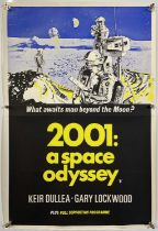 2001: A SPACE ODYSSEY (1968) ORiGINAL UK DOUBLE CROWN FILM POSTER.