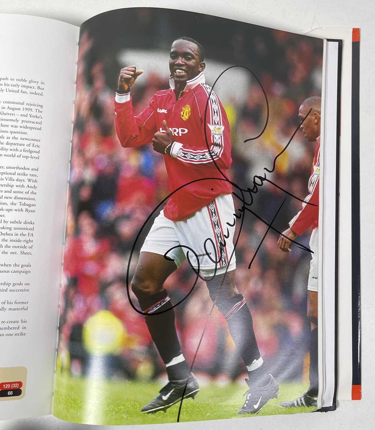 FOOTBALL MEMORABILIA - MANCHESTER UNITED MULTI SIGNED 'PLAYER BY PLAYER' BOOK. - Image 45 of 50