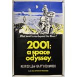 2001: A SPACE ODYSSEY (1968) ORIGINAL UK DOUBLE CROWN FILM POSTER.