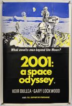 2001: A SPACE ODYSSEY (1968) ORIGINAL UK DOUBLE CROWN FILM POSTER.