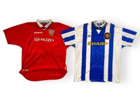 MANCHESTER UNITED - 1990S FOOTBALL SHIRTS.
