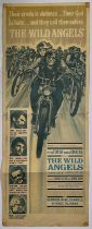 THE WILD ANGELS (1967) ORIGINAL US INSERT POSTER.