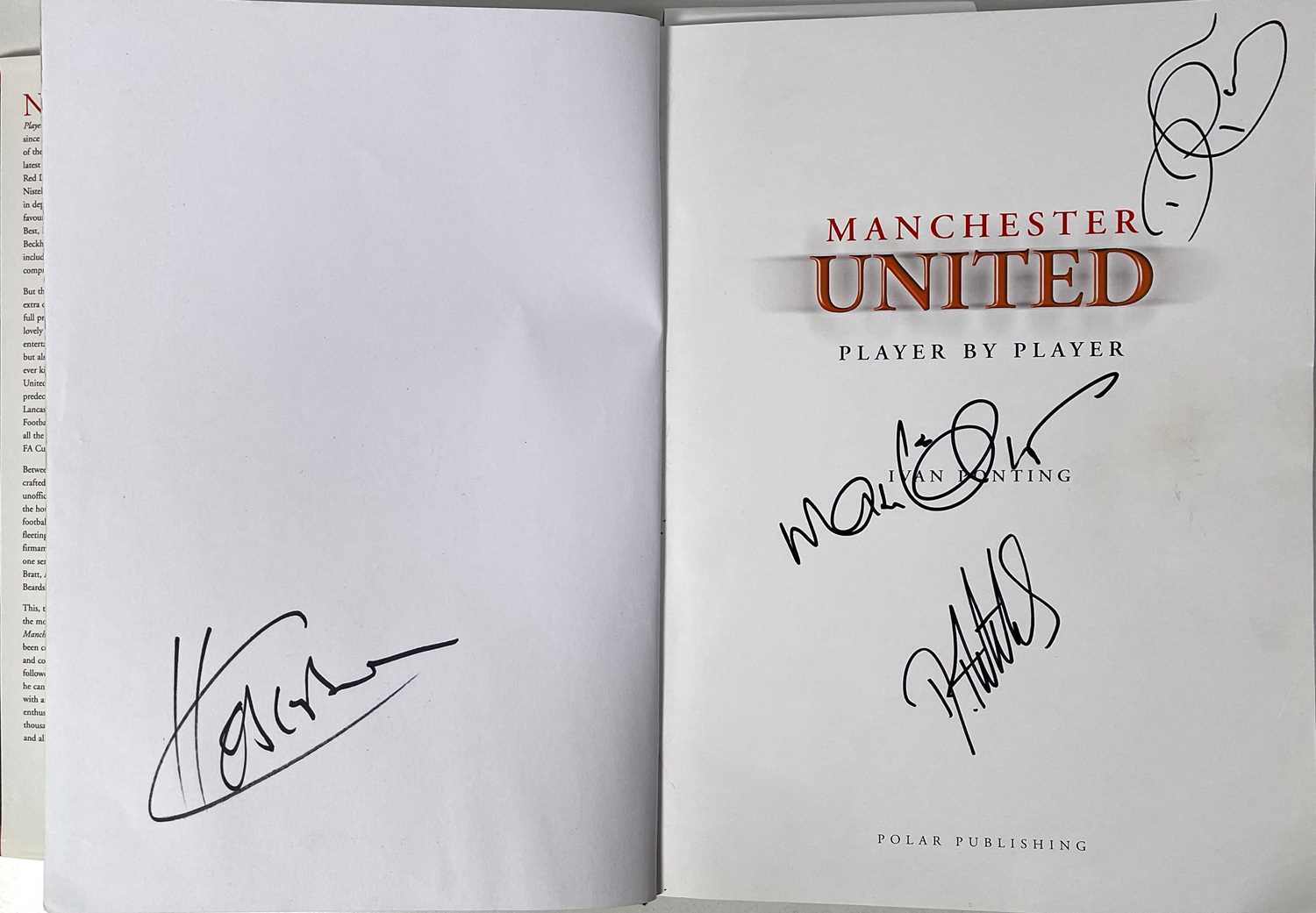 FOOTBALL MEMORABILIA - MANCHESTER UNITED MULTI SIGNED 'PLAYER BY PLAYER' BOOK. - Image 2 of 50